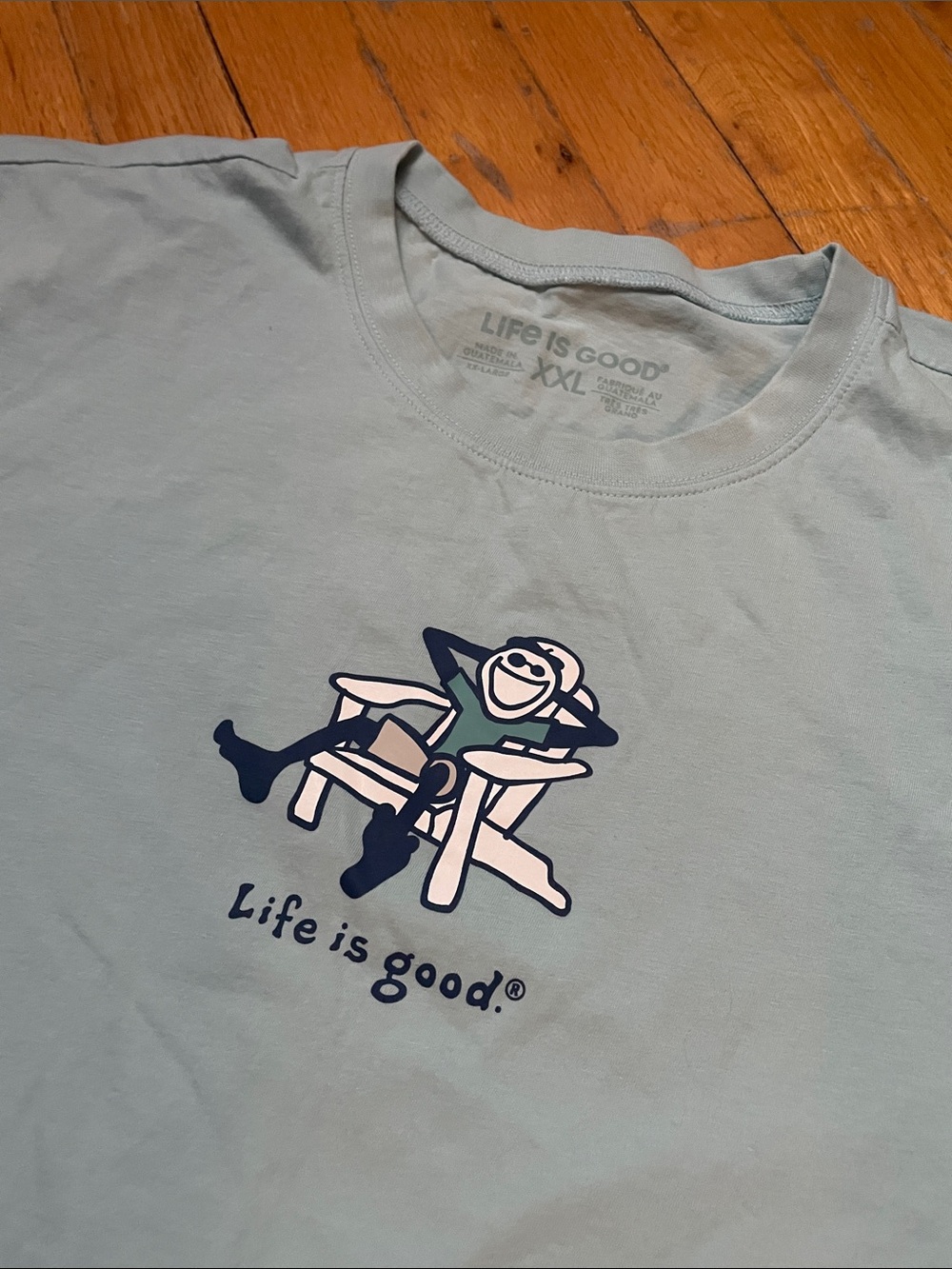 Life is Good Men's Adirondack Jake Crusher Tee Shirt